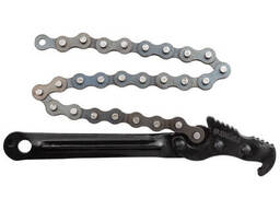 Съемник масляного фильтра цепной Ø40-120мм 210мм Sigma (6223631)