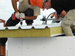 Монтаж сендвіч панелей як огороджувальні конструкції