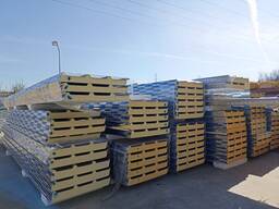 Сендвіч панелі б/у та другого сорту/ продаж, монтаж та доставка