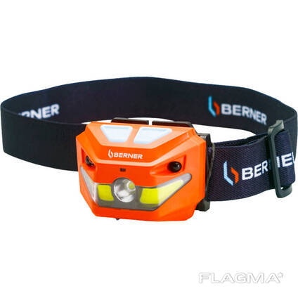 Сенсорный налобный фонарь USB-C Berner