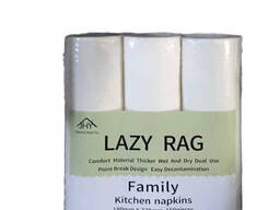 Серветки для прибирання у рулоні, універсальні, 150 шт, 18x22 см