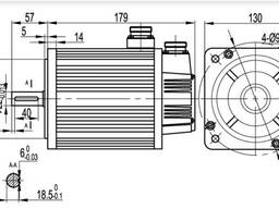 Серво мотор SZGH-13150CC 1,5КВт 6NM