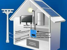 Сетевая система на Солнечных Батареях, 5кВт, 220В