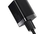 Сетевое зарядное устройство 30W на 2 выхода Baseus Super Si Pro Quick Charger (Type-C. .. - фото 2