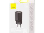 Сетевое зарядное устройство 30W на 2 выхода Baseus Super Si Pro Quick Charger (Type-C. .. - фото 3