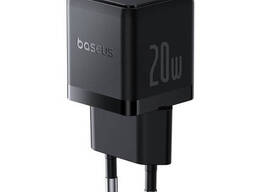 Сетевое зарядное устройство на 20W Baseus Palm Fast Charger (USB-A, Type-C, QC3.0. ..