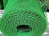 Сетка пластиковая 6*8мм 0,8м*30м садовая зелёная Сота - фото 3