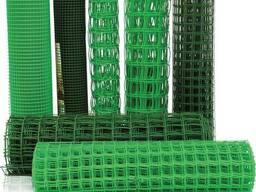 Сетка Рабица с ПВХ покрытием (цвет: зеленый)	50х50	3,5 (1,9