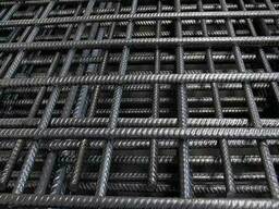 Сетка с квадратными ячейками из рифленой проволоки 1,2 1