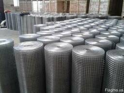 Сетка сварная оцинкованная 6х0,5 - 50х1,8