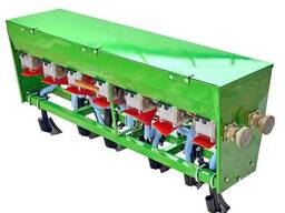 Сеялка мотоблокова точного висівання СЗ-7Д(7-рядная, бункер для удобрений, крышка, Дискова)