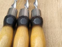 Шампур с деревянной ручкой 630*12*3.0 Profi