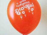 Шарики с логотипом, печать на воздушных шарах - фото 3