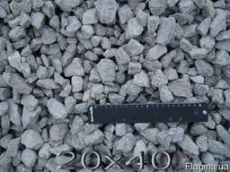 Щебень гранитный фр.20*40мм.