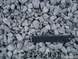 Щебень гранитный фр.20*40мм.