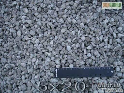 Щебень гранитный фр.5*20 мм.