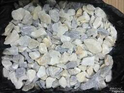 Щебень мраморный, фракции 5-10, 10-20