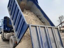 Пісок річковий. Пісок яружний. доставка Боярка, район, Киев, область.