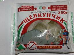 Щелкунчик - тесто Сыр Арахис от крыс и мышей 250 г оригинал