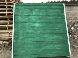 Щит крашенный деревянный строительный Сосна