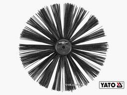Щітка для очищення каналізації YATO 25 см з нейлона і поліпропіленового ворса до YT-24980