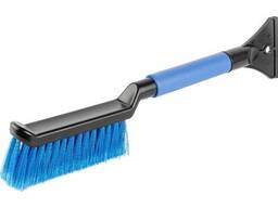 Щітка для снігу автомобільна Mastertool 400 мм зі скребком 90 мм 84-002