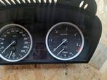 Щиток приборов, спидометр BMW X5 E70, X6 E71 3.5d. - фото 3