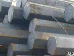 Шестигранник стальной ст35/ст45