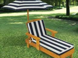 Шезлонг для дачи