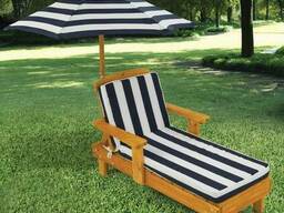 Шезлонг для дачи
