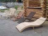 Шезлонги, лежаки, садовые кресла, кентукийские стелья, столы - фото 3