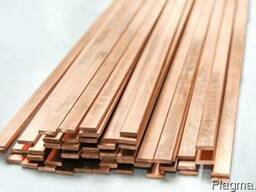 Шина медная (полоса) М1 6х80мм