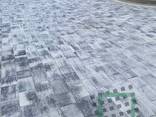 Широкоформатная тротуарная плитка Модерн в цвете грейс колормикс с укладкой в Запорожье - фото 2