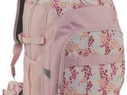 Школьный набор из рюкзака и сумки для обуви Live in style розовый