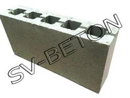 Камень, шлакоблок, размер 39х19х9 см