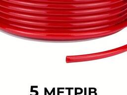 Шланг полиуретановый 12х8 мм красный 5м