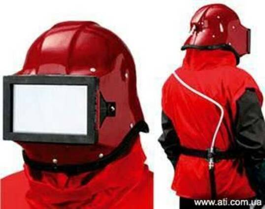 Шлем пескоструйщика защитный «Кивер-1»