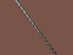 Шнек в сборе материального цилиндра для термопластавтомата ДЕ3132-250Ц1