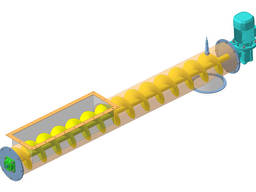 Шнеки для зерна, цемента, пеллет, муки. Гибкие шнеки