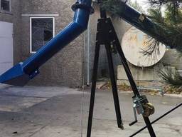 Шнек зерновой, конвейер для зерна, шнековый транспортёр 133*4000*220В