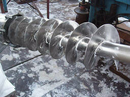 Конвейер шнековый нержавеющий для сахарных заводов, сахара, муки