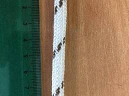 Шнур полиамидный плетенный d-7 мм (лодочный трос)