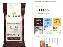 Черный (темный) шоколад Barry Callebaut 2.5кг 54,5% (Фирменная упаковка)