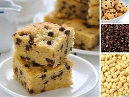 Шоколадные капли, дропсы белые