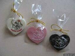 Шоколадні подарунки гостям Вашого весілля (бонбон`єрки)