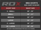 Шорты MMA RDX R8 Red L - фото 8