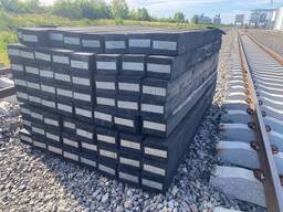 Шпали просочені, 1-2 тип, з пластиною, Бровари.