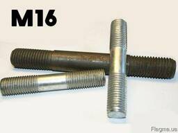 Шпильки М16 для фланцевых соединений из нержавейки