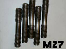 Шпильки М27 для фланцевых соединений из нержавейки
