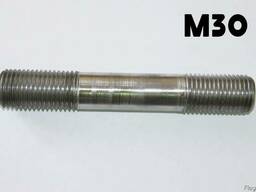 Шпильки М30 для фланцевых соединений из нержавейки